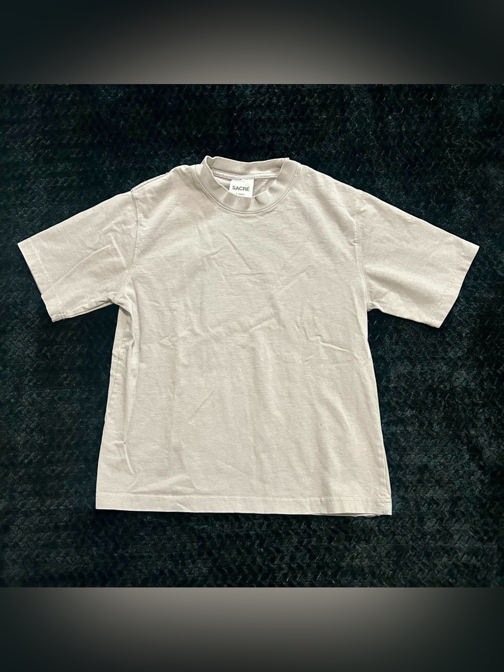 Sacre Beige Essential T-Shirt Size XS